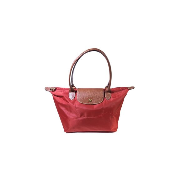 Longchamp Le Pliage Tote Red Garnet Original 'Shopping Modele' Handbag - Picture 4 of 13